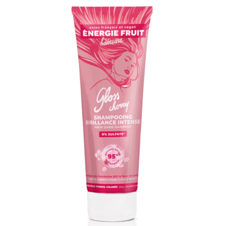 Sampon pentru stralucire si protectia culorii parului vopsit Gloss Cherry, 250 ml, Energie Fruit