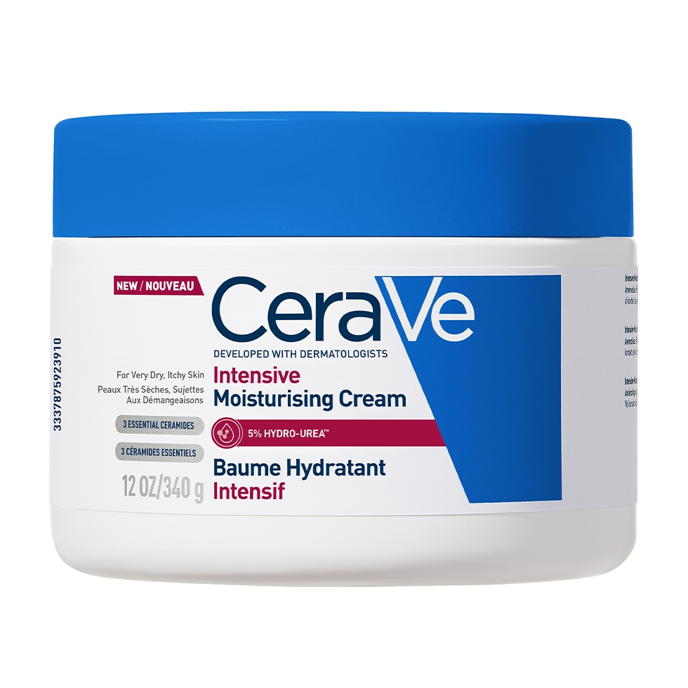 Crema intens hidratanta pentru pielea foarte uscata, cu senzatie de mancarime, 340 g, CeraVe
