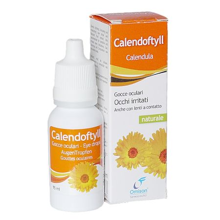 Picaturi cu galbenele pentru ochi iritati, CalendOftyll, 15 ml, Omisan Farmaceutici