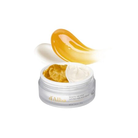 Ser si crema 2 in 1 Double Serum&Cream White Truffle, 70 g, D'Alba 674406