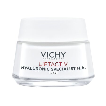 Pachet Crema de zi antirid Liftactiv HA, 50 ml + Crema de noapte Liftactiv HA, 15 ml + Fluid cu SPF 50+ Capital Soleil, 3 ml + Sampon anti-matreata Dercos, 6 ml, Vichy 676141