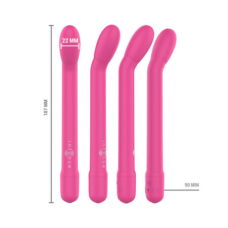 Vibrator roz G-Spot Karlie, 1 bucata, Intense 674514
