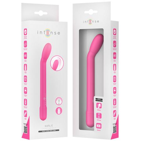 Vibrator roz G-Spot Karlie, 1 bucata, Intense 674515