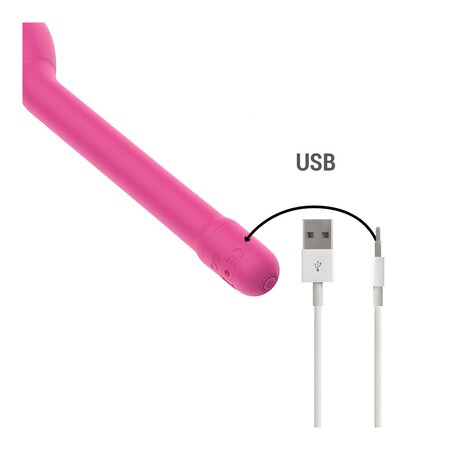 Vibrator roz G-Spot Karlie, 1 bucata, Intense 674518