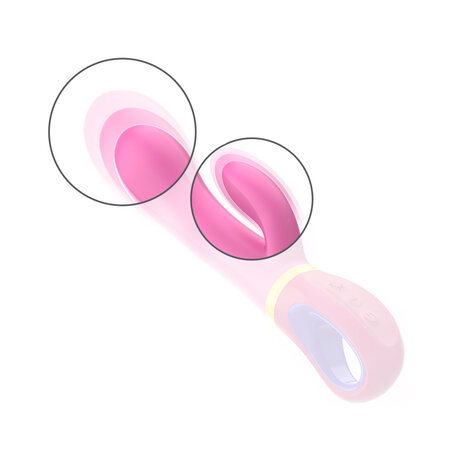 Vibrator roz Rabbit Daphne, 1 bucata, Intense 674534