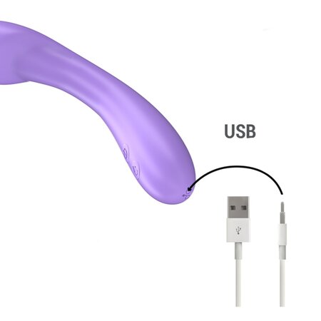 Vibrator cu functie de incalzire G-Spot Becky, 1 bucata, Intense 674548