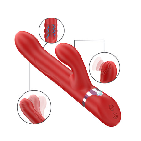 Vibrator cu rotatii si oscilatii Lele, 1 bucata, Intense 674555