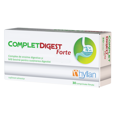Complet Digest Forte, 30 comprimate filmate, Hyllan