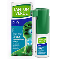 Tantum Verde Duo spray bucofaringian, 1,5 mg/ml + 5 mg/ml, 15 ml, Angelini