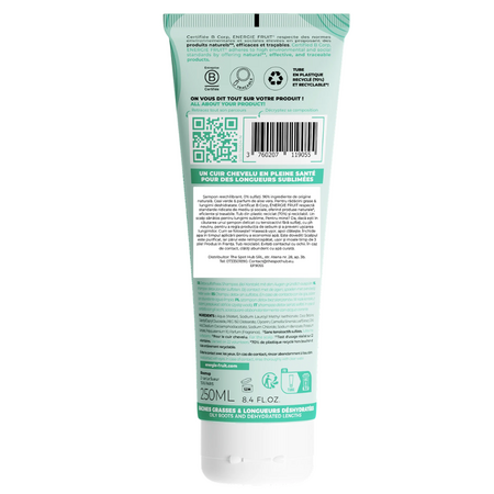 Sampon detoxifiant pentru par gras, cu ceai verde, 250 ml, Energie Fruit 719708