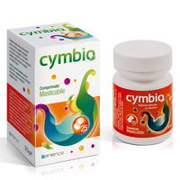Complex simbiotic natural pentru cavitatea bucala Cymbio, 25 comprimate masticabile, Sanience