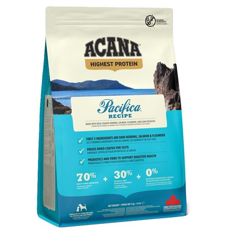 Hrana uscata cu peste pentru caini Pacifica, 2000 g, Acana 674844