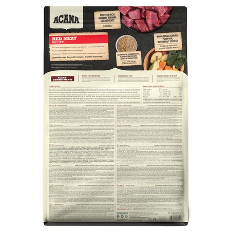 Hrana uscata cu vita si legume Classics Red Meat, 2000 g, Acana 674880