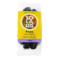 Prune uscate fara samburi, 200 g, Solaris