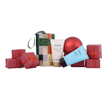 Set ingrijire maini si corp On the go Duo Dare to Glow, Ahava 675086