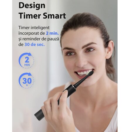Periuta de dinti electrica Negru J40 Sonic, 1 bucata, JTF 675238