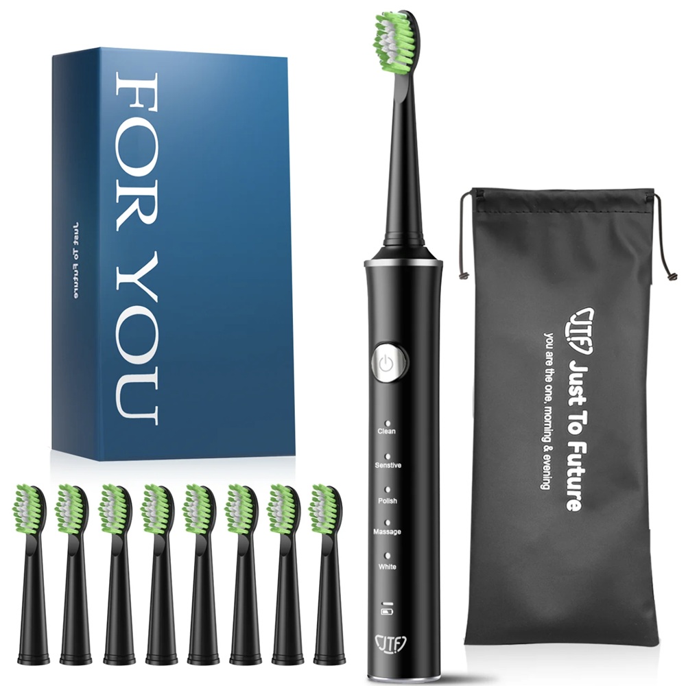 Periuta de dinti electrica Negru J40 Sonic, 1 bucata, JTF