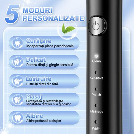 Periuta de dinti electrica Albastru J40 Sonic, 1 bucata, JTF 675255