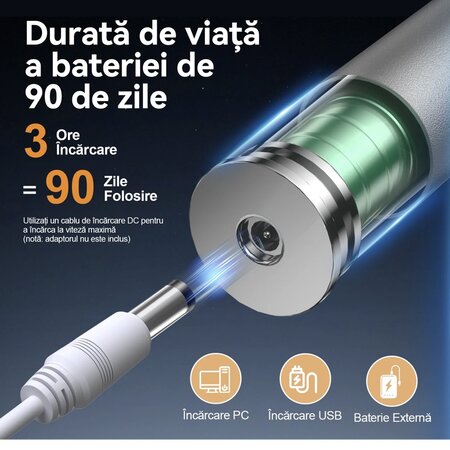 Periuta de dinti electrica Silver J30 Sonic, 1 bucata, JTF 675257