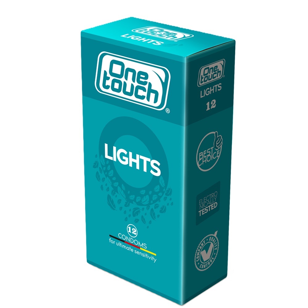 Prezervative Lights N12, 12 bucati, One Touch