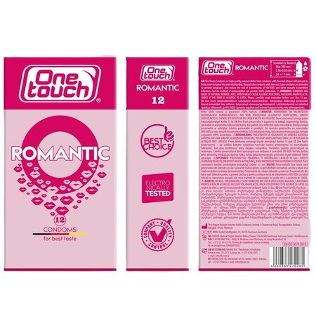 Prezervative Romantic N12, 12 bucati, One Touch 675459