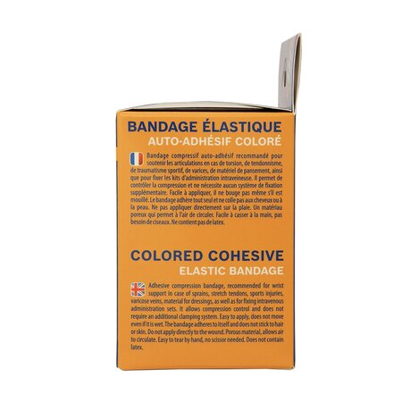 Bandaj elastic colorat autoadeziv ProSport, 6 cm x 4.5 m, 1 bucata, Sana 693884