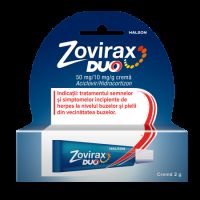Zovirax Duo crema, 50 mg/10mg/g, 2 g, Haleon