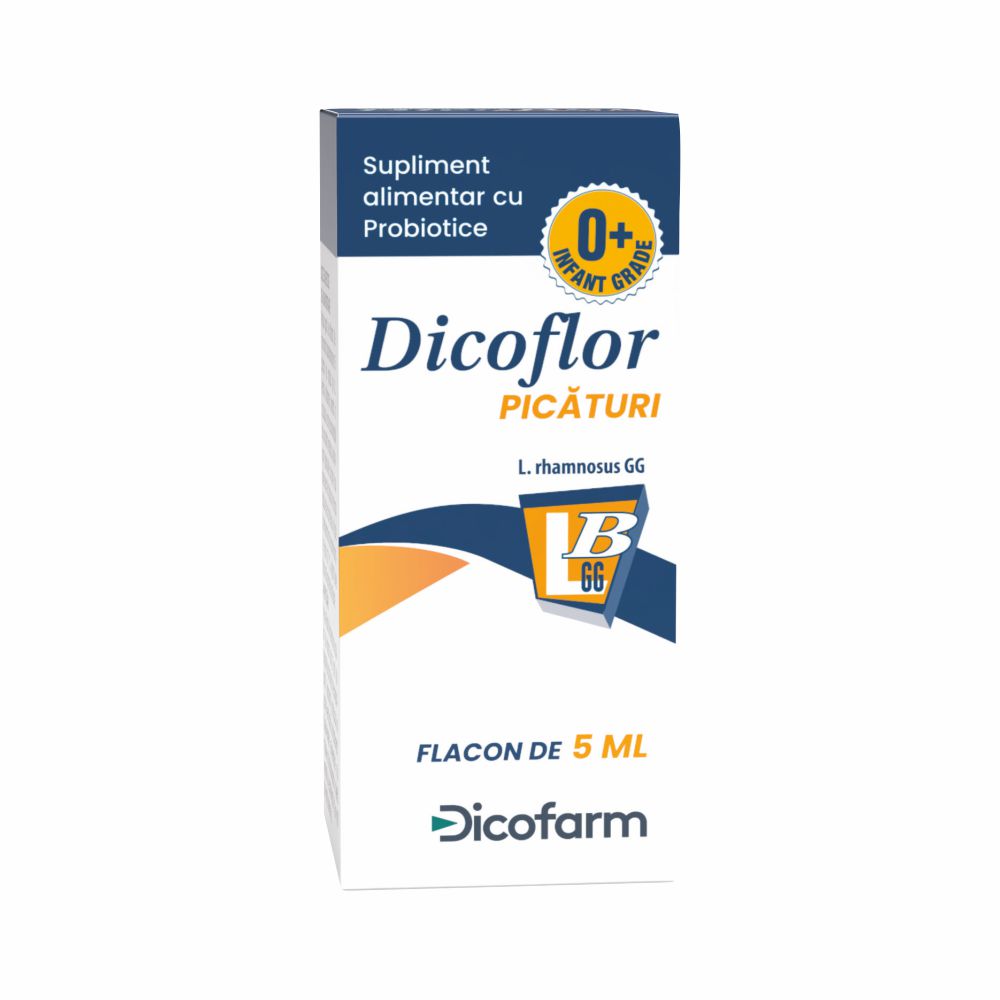 Probiotic picaturi Dicoflor, 5 ml