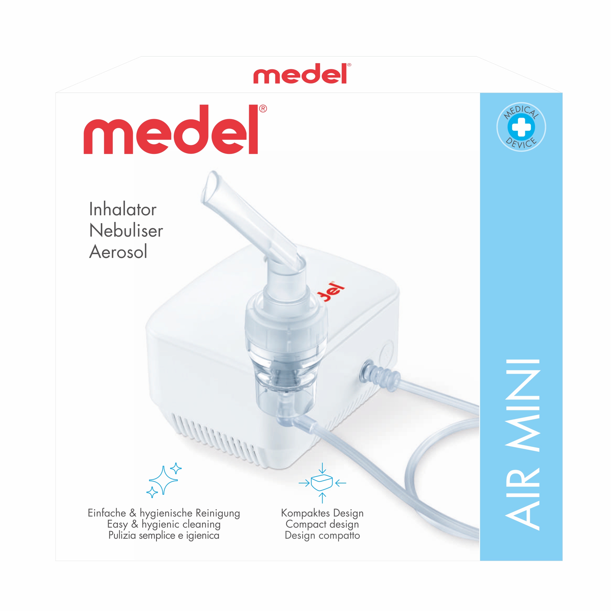 Mini nebulizator cu compresor 604.27, 1 bucata, Medel