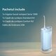 Irigator bucal postabil HX3333/24 Albastru Compact Flosser, 1 bucata, Philips Sonicare 732445