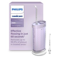 Irigator bucal postabil HX3333/23 Mov Compact Flosser, 1 bucata, Philips Sonicare