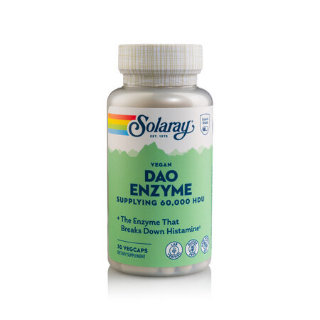 Extract standardizat din germeni de mazare Dao Enzymes Solaray, 30 capsule, Secom
