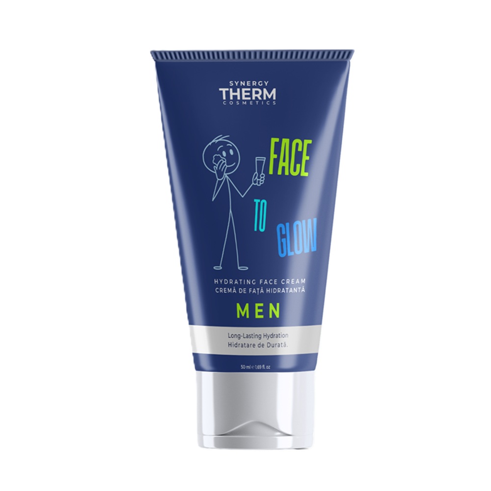Crema de fata hidratanta Face to Glow, 50 ml, Synergy Therm