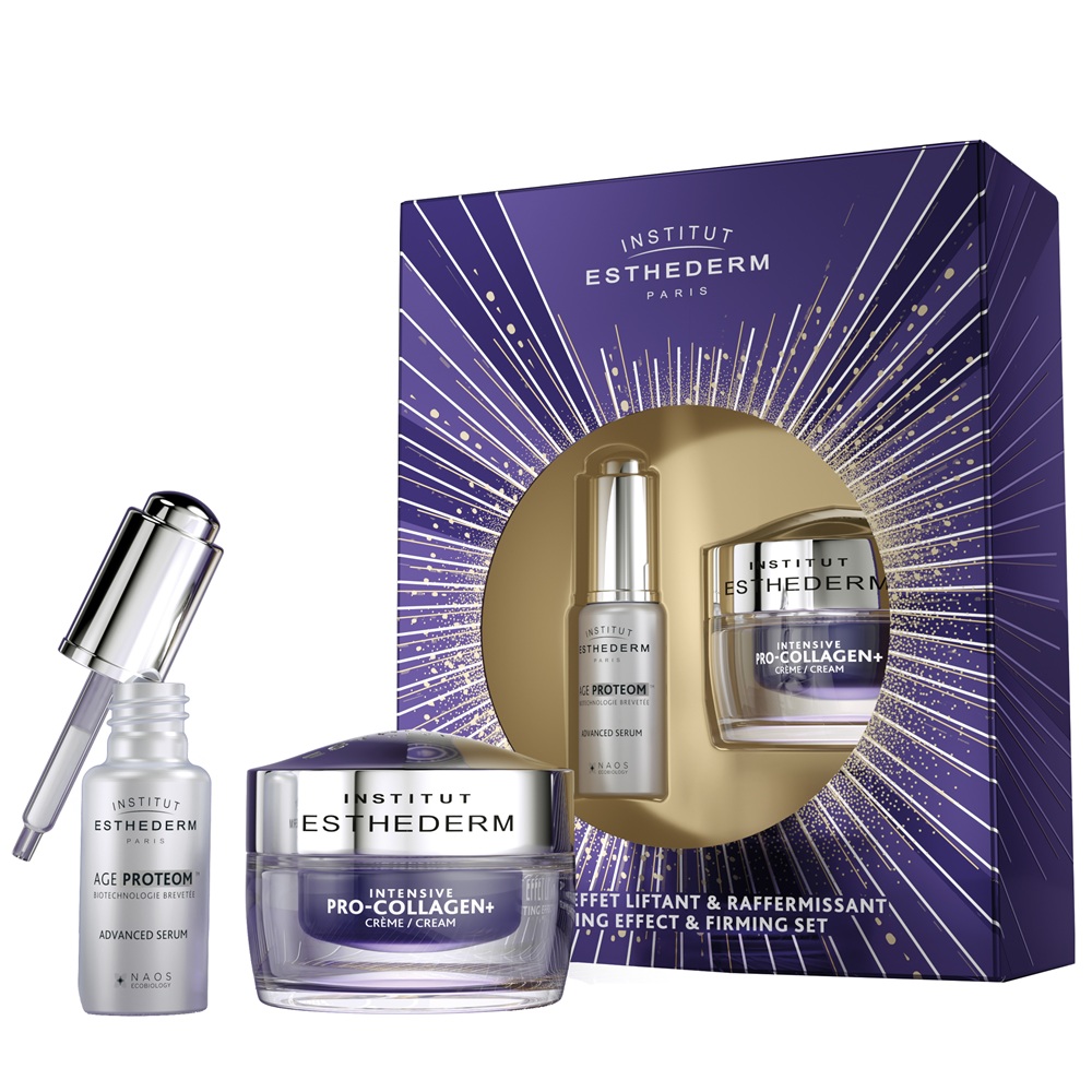 Pachet Ser Age Proteom 15 ml + Crema pentru fermitate Intensive Pro-Collagen 50 ml, Institut Esthederm Paris