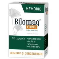 Bilomag Forte Memorie, 60 capsule, Zdrovit