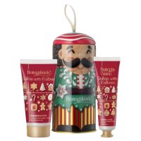 Set Gel de dus cu mar si vanilie 50 ml + Crema de maini cu mar si vanilie 30 ml Delizie sotto l’albero, Bottega Verde
