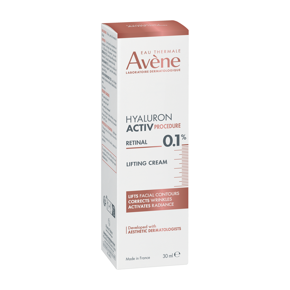 Crema de fata lifting cu 0.1% retinal Hyaluron Activ Procedure, 30 ml, Avene