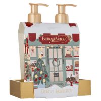 Set Crema de maini hidratanta 150 ml + Crema de maini cu caramel sarat si alune 150 ml Dolce Felicità, Bottega Verde
