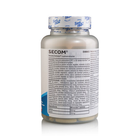No Snorz Kal, 60 tablete, Secom 727127