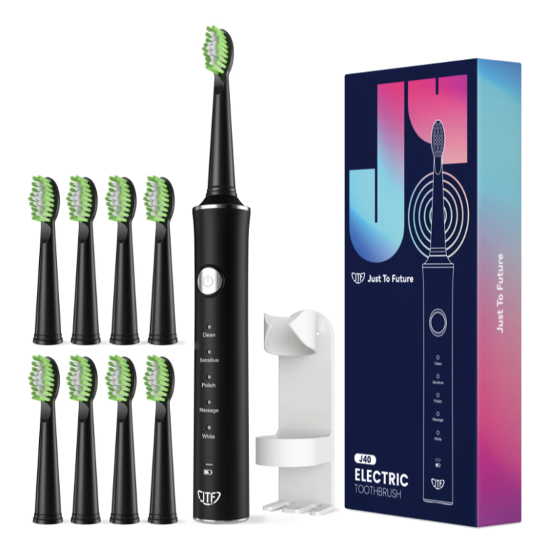 Periuta de dinti electrica, Negru J40, 1 bucata, JTF