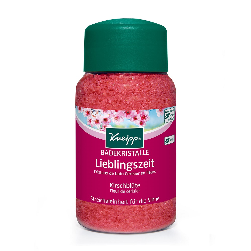 Cristale de baie, flori de cires, 500 g, Kneipp