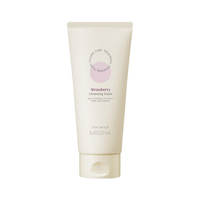 Spuma de curatare pentru fata cu capsuni Creamy Latte, 172 ml, Missha