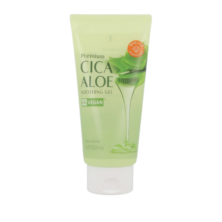 Crema tip gel pentru fata calmant cu Cica Aloe Premium, 300 ml, Missha