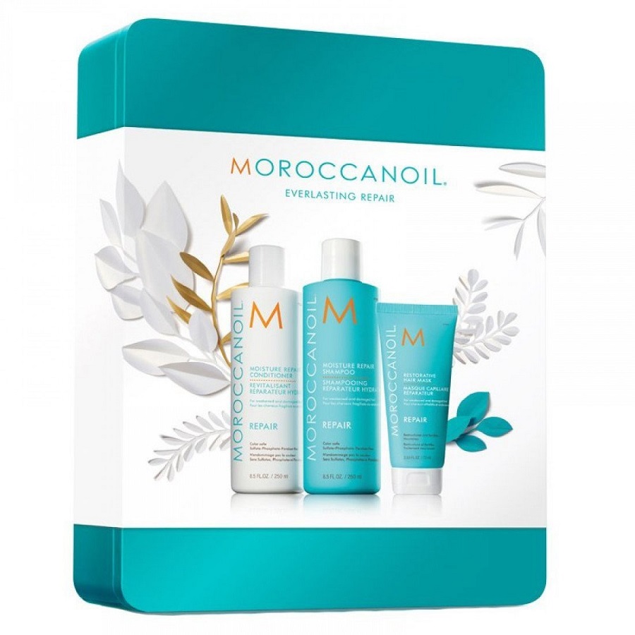 Pachet pentru par degradat Repair, Moroccanoil