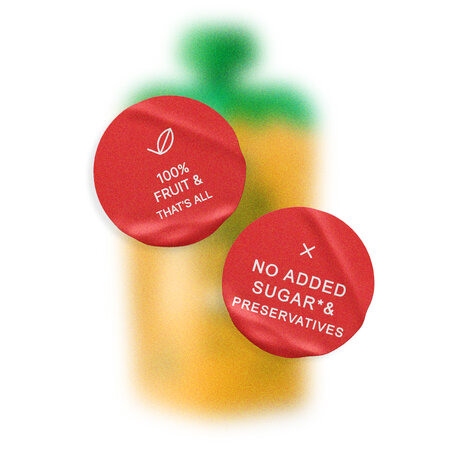 Piure pasteurizat cu mere, banane, mango si ananas Junior Mix, 180 g, Nutrino Lab 756004