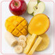 Piure pasteurizat cu mere, banane, mango si ananas Junior Mix, 180 g, Nutrino Lab 753877