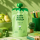 Piure pasteurizat cu mere, pere si banane Junior Mix, 180 g, Nutrino Lab 753874