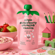 Piure pasteurizat cu mere, capsuni, cereale, vanilie si vitamina C Junior Mix, 180 g, Nutrino Lab 753878