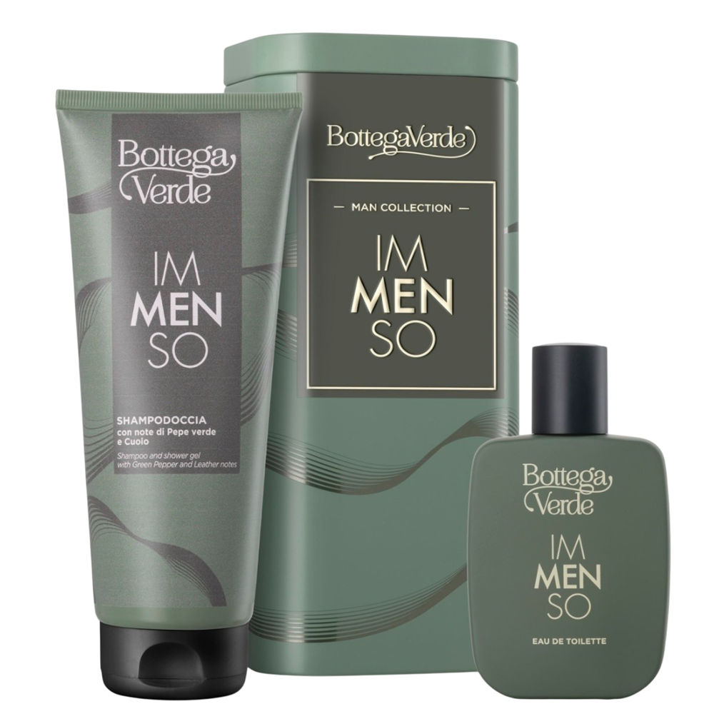 Set Sampon si gel de dus 2 in 1 200 ml + Apa de toaleta 50 ml Cedro Selvaggio, Bottega Verde