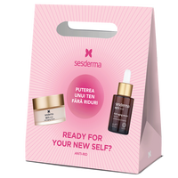 Pachet Crema de fata cu efect anti-aging pentru ten matur + Ser liposomal cu retinol RetiAge, 50 ml + 30 ml, Sesderma
